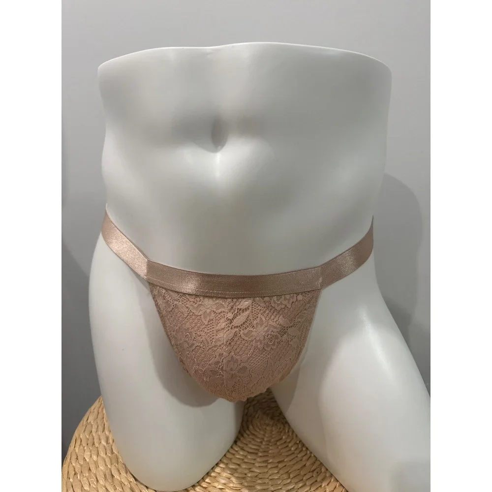Cosabella Never Say Never Italian Lace Thong Sette Men's Size L NWT